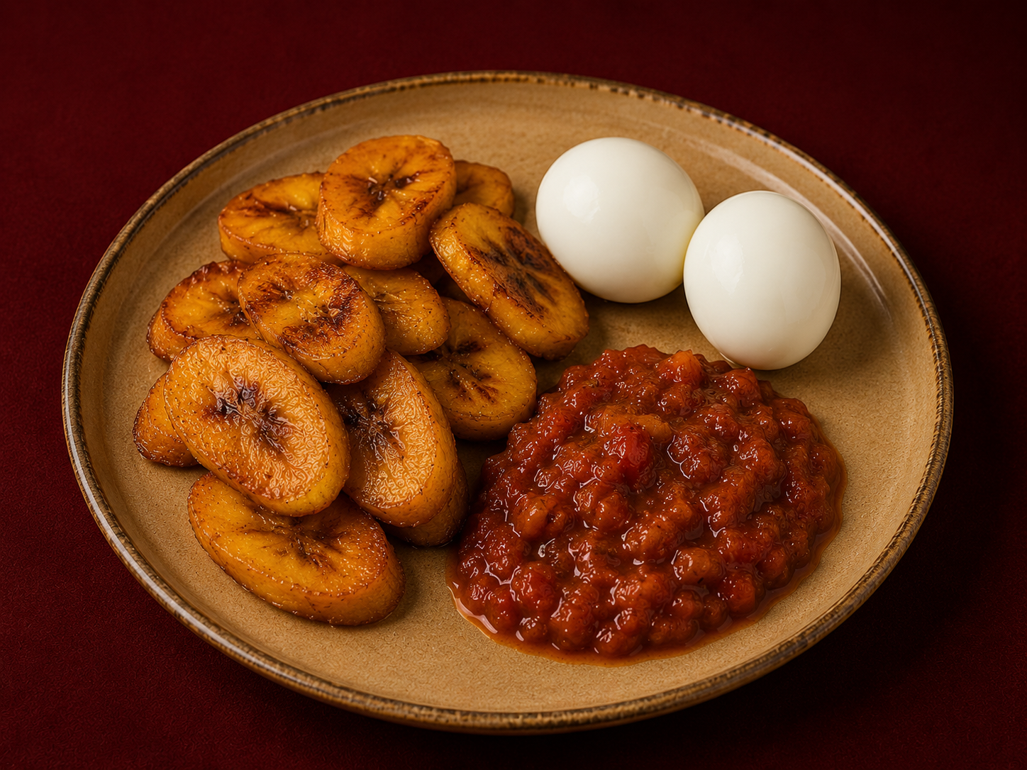 Alloco œuf (petite portion)