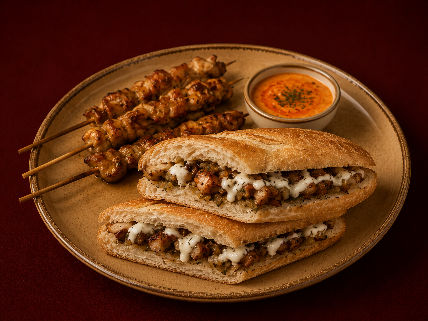 Pain brochette